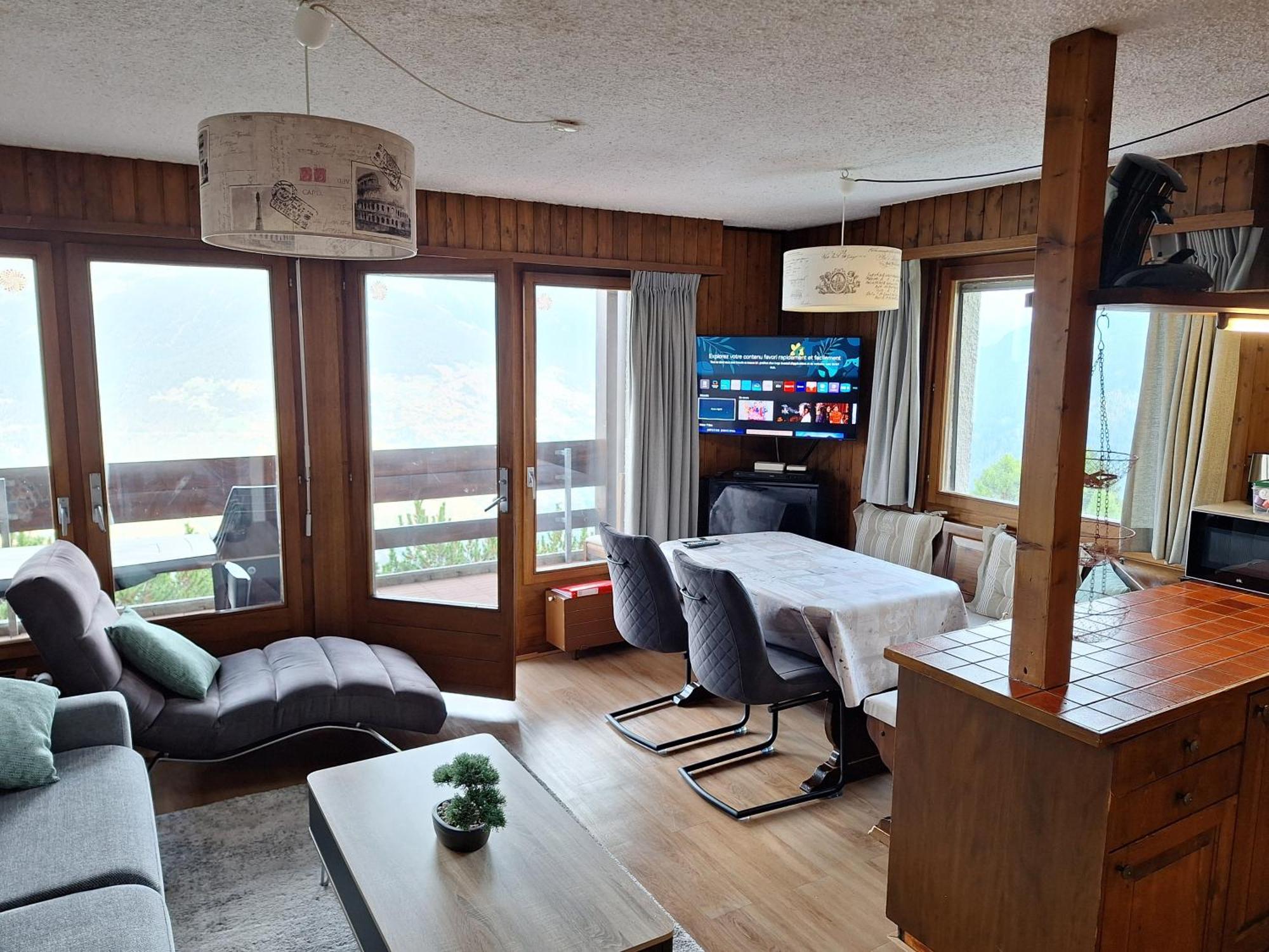 Les Collons1800- Bel Appart 2Pieces-4 Pers-Piscine-Sauna-Parking Int-Wifi Gratuit Vex Екстериор снимка